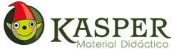 Logotipo Kasper material didáctico